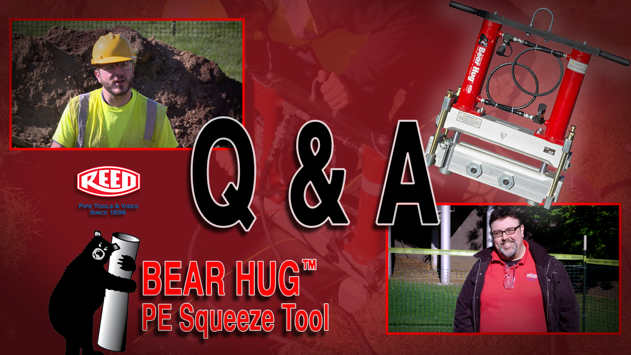 Preguntas y respuestas de la Prensa de flujo Bear Hug™ para tubos de polietileno