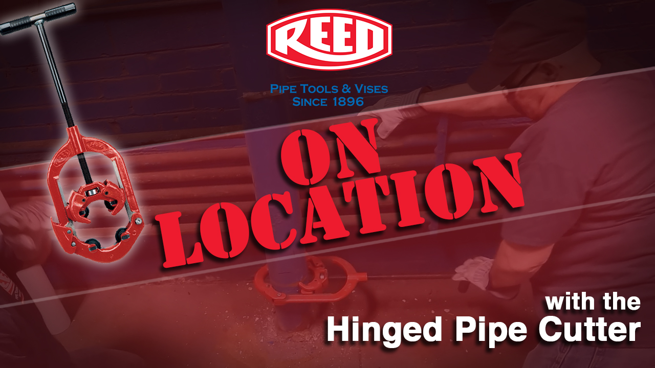 Hinged Pipe Cutter On Location - Erie, PA