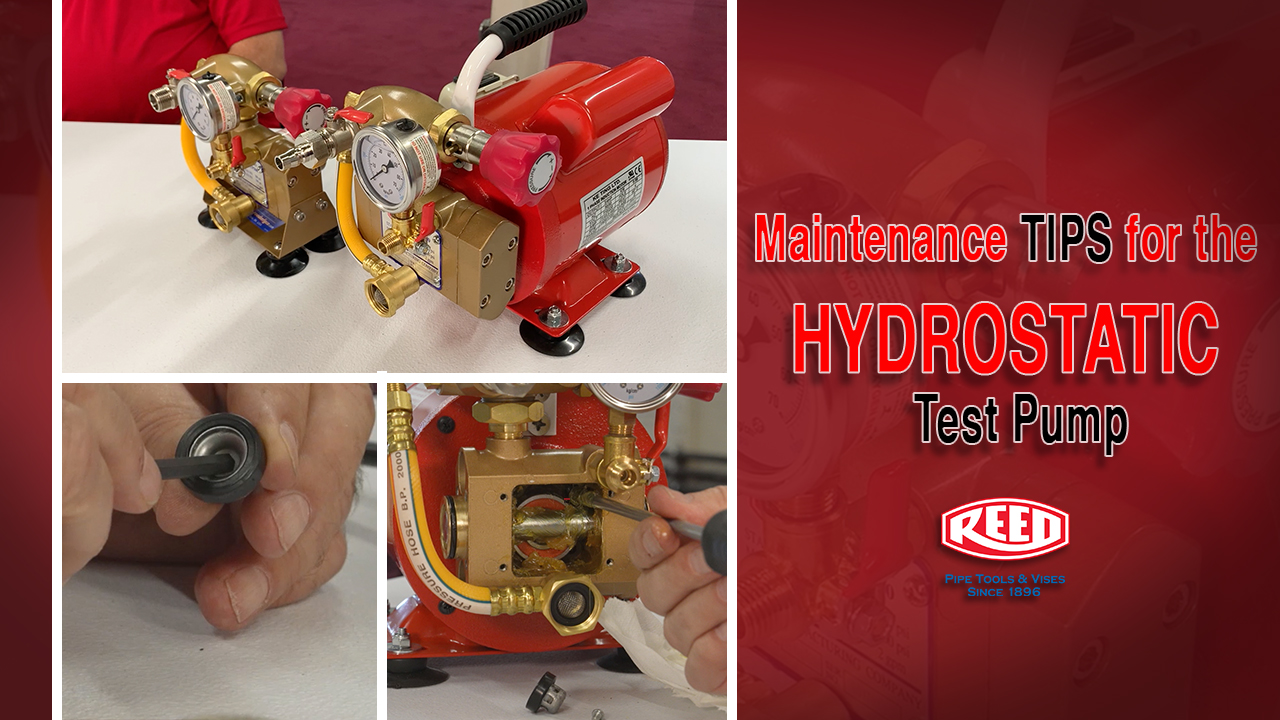 Hydrostatic Test Pumps - Maintenance Tips