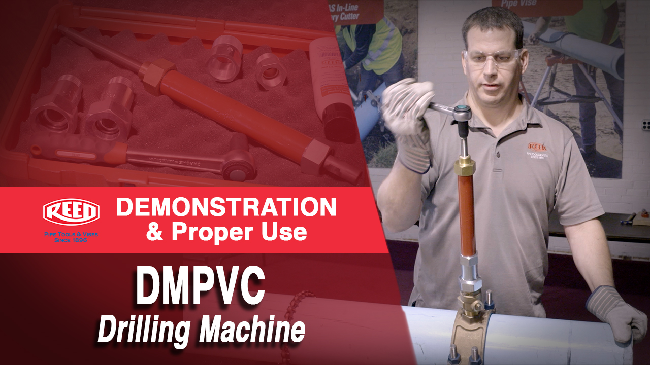 PVC/PE Drilling Machine Demonstration & Proper Use